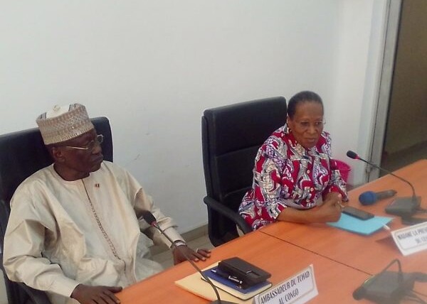 rencontre-entre-l’ambassadeur-du-tchad-et-la-presidente-du-cese-du-congo-–-journal-de-brazza