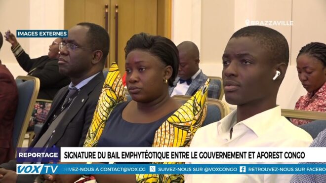 signature-du-bail-emphyteotique-entre-le-gouvernement-et-aforest-congo-–-vox-congo