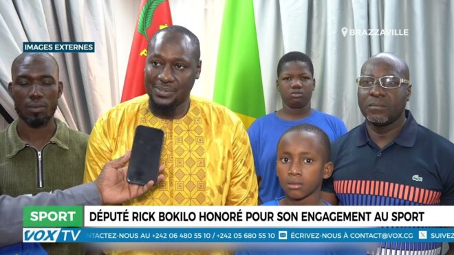 le-depute-rick-bokilo-honore-pour-son-engagement-dans-le-sport-–-vox-congo