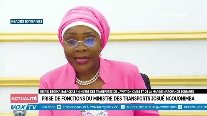 prise-de-fonctions-du-ministre-des-transports-josue-ngouonimba-–-vox-congo