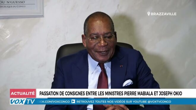 passation-de-consignes-entre-les-ministres-pierre-mabiala-et-joseph-okio-–-vox-congo
