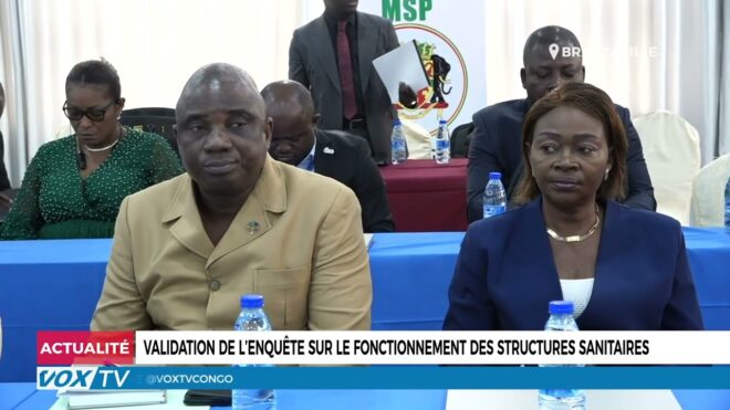 validation-de-l’enquete-sur-le-fonctionnement-des-structures-sanitaires-–-vox-congo