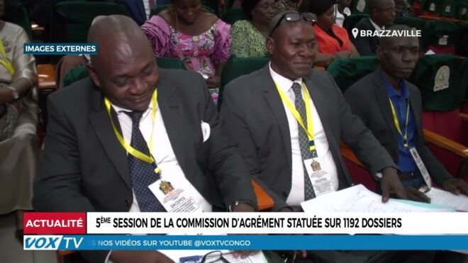 5eme-session-de-la-commission-d’agrement-statuee-sur-1192-dossiers-–-vox-congo